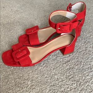 Women’s Banana Republic Ruby Red Sandals - Sz 7.5